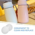 thumbnail image 2 of RENACLIPY Water Bottle Silicone Stopper Leak Proof White 2Pcs, 2 of 5