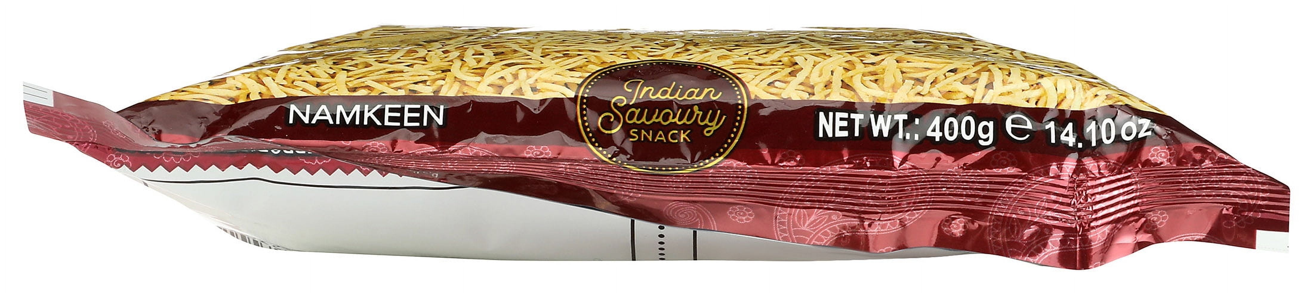 (4 pack) Haldiram's Spicy Bhujia Snack Crackers, 14.10 oz