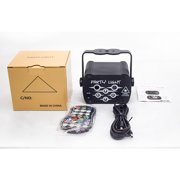 DJ light Disco party light USB 8pin multi pattern remote control sound controlled strobe light Starry sky projection light Home atmosphere light Karaoke Club Camping Decoration light