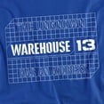 thumbnail image 2 of Warehouse 13 T-Shirt Blueprint Logo Unisex Graphic Tee For Men & Women, 2 of 7
