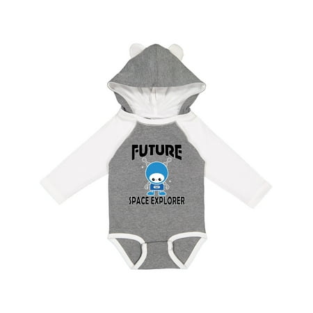 

Inktastic Future Space Explorer Gift Baby Boy Long Sleeve Bodysuit