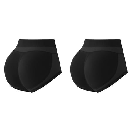 2 Pack Body Sculpting Artifact Lifting Pants Peach Beautiful Pad Seamless Underwear Underwear for Leggings No Show Womens Panties Bikini Nylon Open Panties Lace Panties All Previous Running Underwear