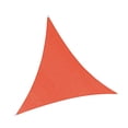 thumbnail image 3 of Toldo de vela de viento resistente al desgarro de 3 x 3 x 3 m, cubierta triangular para patio Rojo, 3 of 9