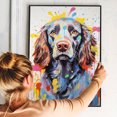 thumbnail image 4 of American Water Spaniel Dog Art - Watercolor Style Wall, Home or Apartment Decor - Sweet Poster Print Gift for Puppy Lovers, Dog Lovers, Women, Girls, Kids, Baby Room, Nursery, 4 of 5