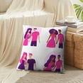 thumbnail image 4 of LALILO Throw Pillow Covers Couple Stylish Euro African Afro Cushion Cover 18" x 18", 2 Pack, 4 of 6
