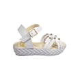 thumbnail image 2 of SANDALIA CASUAL PLATAFORMA LEON MUJER BLANCO SINTETICO 132 LEON  132mp, 2 of 4