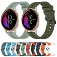 thumbnail image 3 of For Garmin Venu 20mm Concave Striped Slicone Watch Band, 3 of 4