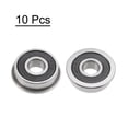 thumbnail image 4 of F608-2RS Flanged Ball Bearing 8x22x7mm Double Sealed Chrome Steel Flange Bearings, 10 Packs, 4 of 5