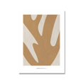 thumbnail image 3 of Póster de arte lineal con rostro abstracto estilo bohemio chic, impresión en lienzo beige y negro para decoración de pared del hogar moderno, 3 of 5
