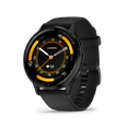 thumbnail image 3 of Garmin Venu 3 Advanced Fitness And Health Tracker Smart Watch With Slate Stainless Steel Bezel And 45 MM Black Case and Silicone Band 1.4 Inch AMOLED Touch Screen Display And 14 Days Battery Life, 3 of 9
