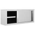 thumbnail image 6 of vidaXL Kitchen Wall Cabinet, Stainless Steel, 15.7'', 6 of 25
