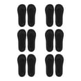 thumbnail image 2 of PULLIMORE 6 Pairs Ultra Low Cut Liner Socks Women Non Slip No Show Socks Ice Feeling Hidden Invisible Socks for Flats Boat Summer (Black), 2 of 11