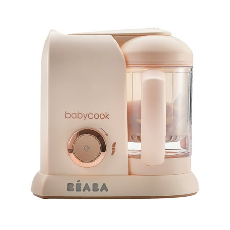 BEABA Babycook® Solo Baby Food Maker, Baby Food Blender, Baby Steamer, Rose Gold
