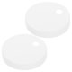 thumbnail image 4 of 1 par de cubiertas de pernos de plástico redondos para tapas decorativas de asiento para el inodoro para baños públicos en casa., 4 of 7