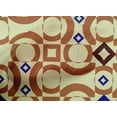 thumbnail image 5 of oneOone Cotton Poplin Greenish Beige Fabric Geometric Sewing Craft Projects Fabric Prints By Yard 56 Inch Wide-KO, 5 of 6