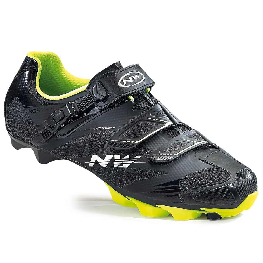 Northwave Scorpius 2 Plus MTB shoes Black/Yellow Fluo 