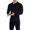 thumbnail image 4 of Playeras Polo John Leopard Manga Larga Muscle Fit, 4 of 6