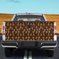 thumbnail image 3 of Gothic Skull & Red Rose Tailgate Wrap – Dark Floral Skull Pattern Truck Tailgate Decal, Gothic Aesthetic Pickup Tailgate Graphic, 3 of 7