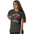 thumbnail image 3 of Funny Valentines Day For Suckers Women's Graphic T Shirt Tees Brisco Brands X, 3 of 6