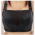 thumbnail image 4 of Sujetador push-up sexy con espalda descubierta, transpirable, paramelia, copa completa, encaje, ropa interior de talla grande, 4 of 5