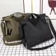 thumbnail image 3 of Bolso de lona de gran capacidad, estilo cruzado, bolso de mano para estudiantes, bolso de hombro para mujeres, bolso de mano portátil para hombres, 3 of 5