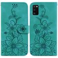 thumbnail image 2 of Compatible with Samsung Galaxy A41 Embossed Lily Wallet Case with Card Holder PU Leather Flip Cover, 2 of 5
