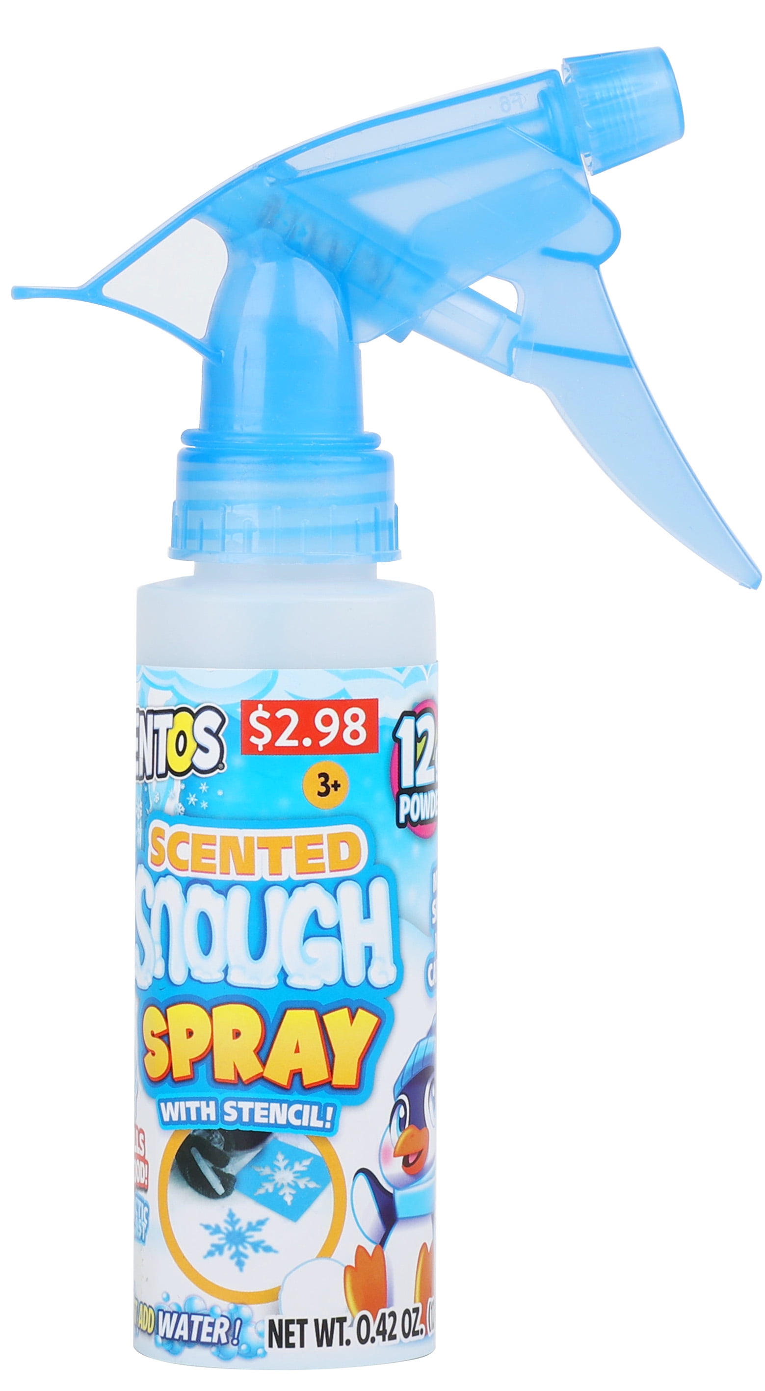 Scentos Holiday Scented Arctic Blast Snough Spray - Eco-Safe for Snow or Sand - Great Party Favors - 3+