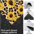 thumbnail image 3 of Beige Leopard Sunflower Pattern Kitchen Rugs Sets Of 3,Kitchen Runner Rugs Non Skid Washable,Decorative Kitchen Floor Mats for Kitchen,Sink,Laundry,17"x30"+ 17"x47" + 17"x59", 3 of 6