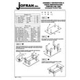 thumbnail image 3 of Jofran Table Basse Rectangulaire en Verre Compas en Chrome et Bois, 3 of 3