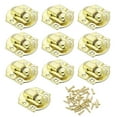 thumbnail image 1 of Lefu 10PCS Treasure Box Buckle Iron Wooden Box Buckle Lock Buckle Retro Small Buckle, 1 of 8