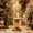 Snowman, variant on Santa Claus Flameless Candle Lamp, Christmas Home Decor, Christmas Decorative Light, [11.4in] Flameless Candle Lamp, Built-in Christmas Music And Automatic Rotating Snowflake, Christmas Gift.