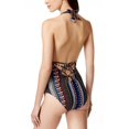 thumbnail image 2 of BAR III Womens Printed One-Piece Swimsuit Multi-Color X-Small XS, 2 of 2