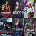 thumbnail image 2 of Amyove Cartoon Anime Action Figure Joint Movable Wonder Woman Superman Batman Movie Character Figure Doll For Fans Collection, 2 of 7