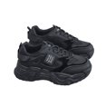thumbnail image 1 of Zapatos casuales for mujer moda de estilo coreano, zapatos deportivas, negro, 1 of 7