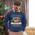thumbnail image 5 of Christmas Sweatshirt, Let's Go Girls Flamingo Trip Sweatshirt, Cute Tropical Bird Group Holiday Jumper, Best Friend Gift for Her, 5 of 5