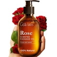 thumbnail image 1 of Aceite de masaje Gya Labs Rose 200 ml para aromaterapia rejuvenecedora, 1 of 7