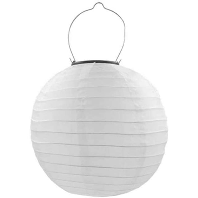 Cadena de luz de linterna LED exterior, linternas de cadena de luz solar, lámpara de linterna solar LED de 20 cm IP55 decoración de fiesta de festival al aire libre luz colgante Xemadio LN-0258
