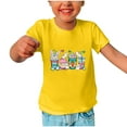 thumbnail image 3 of HADST Easter Shirts for Boys Girls - Funny Easter Bunny Tees Summer Round Neck Short Sleeve T Shirt, 3 of 3