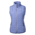 thumbnail image 2 of Women's Cutter & Buck Purple Kansas City Chiefs Rainier PrimaLoft- Eco Insulated Full-Zip Puffer Vest, 2 of 3