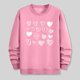 thumbnail image 5 of TaTaai Men's Valentine Heart Print Long Sleeve Round Neck Pullover, Valentine's Day Gift, Casual Sports Activewear Top Gift, 5 of 6