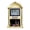 Gold, variant on Digital Display Azan Calendar for Home Bedroom Decoration Prayer Snooze Wall Clock Desktop Alarm Clock HA-4002
