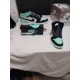 thumbnail image 1 of NEW N I-K-E A i r-Jor-dan 1 Retro High OG Green Glow White Black DZ5485-130 Men Sz 13, 1 of 6