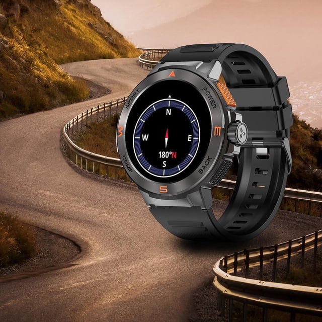 Wzzjkit Smart Sports Watch HD Smart Bracelet Advanced Bluetooth Calling and Extra Long Battery Customised Dials with Multiple Patterns