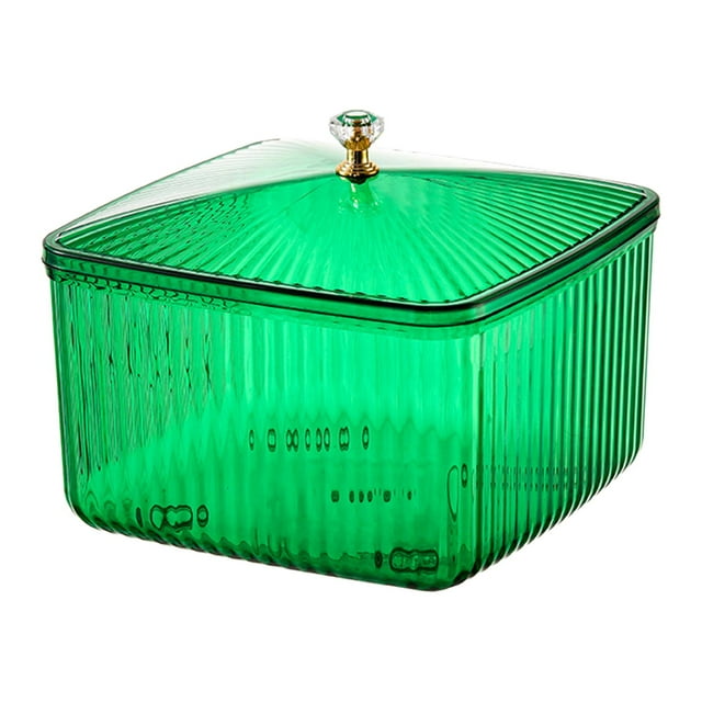 Fruit Serving Tray with Lid Multifunction Container Tabletop Organizer Cans Candy Snack Serving Bowl for Picnic Wedding Holiday Gift