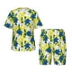 thumbnail image 1 of Balery Lilies Flowers Conjunto de Pijama Infantil de Manga Corta con Estampado – Ropa de Dormir de Algodón Suave-Small, 1 of 6