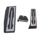thumbnail image 5 of Reposapiés Juego De Cubiertas Para Pedales De Freno De Gas, Juego De Almohadillas Para Pedales Goma Resistente Al Agua Fácil De Instalar Antideslizante Para F20 F21 F40 E30 E36, 5 of 7