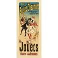 thumbnail image 3 of Cheret, Jules 10x18 Black Modern Framed Museum Art Print Titled - Aux Buttes Chaumont Plate 141, 3 of 5