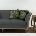 thumbnail image 7 of Ambesonne Monstera Throw Pillow Cover 2 Pack, Abstract Boho Mystery Art, 20", Fern Green Pale Brown, 7 of 7
