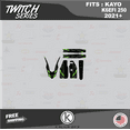 thumbnail image 2 of Kalair GFX Graphics Kit for Kayo K6EFI 250 Dirt Bike (2021+) Twitch Series, 2 of 5