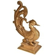 Peacock - Brass Statue